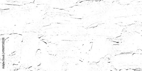 Black and white grunge texture background with scratches and cracks, Abstract vector illustration for design and decoration