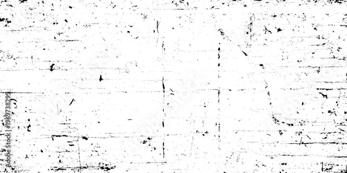 Distressed white background with black grunge texture overlay for design and artistic projects