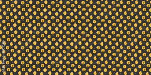 Car speedometer seamless pattern for automotive branding design. Vehicle pattern