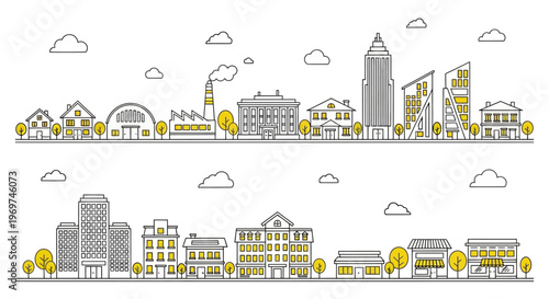 Collection of document icons representing various file management operations like saving, downloading, security, and analysis