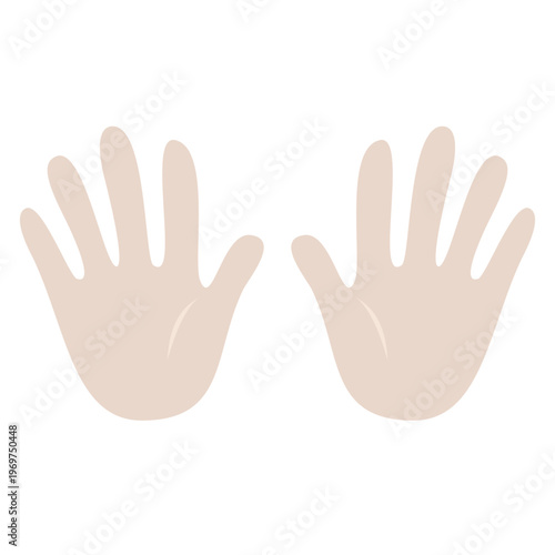 Finger 10 Number Hand