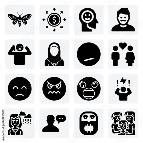 Diverse Character Portraits – Including A Woman With A Hijab And A Man Going Bald For Inclusive Designs