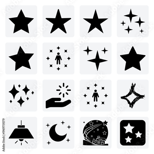 Magical And Glimmering Starlight Effects – Shiny, Sparkling Stars And Moons For Fantasy, Children'S Stories, And Celebration Designs