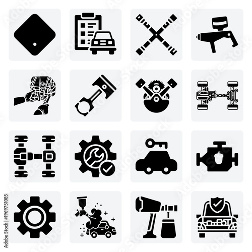 Car Body Repair And Repainting Services – Using A Spray Gun And Tools For Auto Body And Paint Work