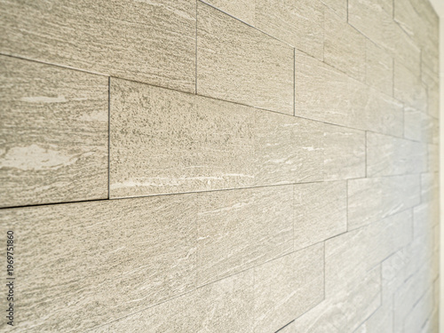 Stone textured accent wall background