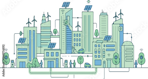 Sustainable Smart City Concept with 6G Connectivity and Human-Centric Green Infrastructure