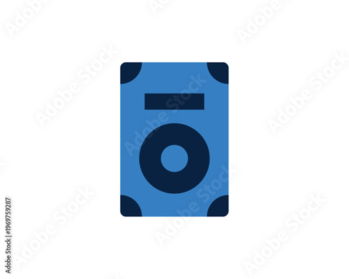 Audio speaker icon representing sound systems, music, or multimedia output.