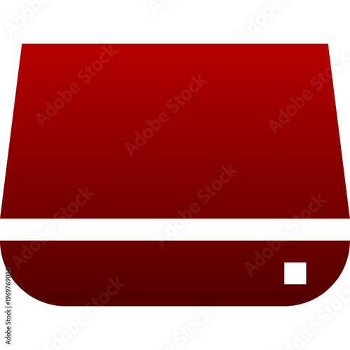 Red drive icon for hard disk storage hardware device and data backup Free Download Red drive icon for hard disk storage hardware device and data backup - GFXLoad