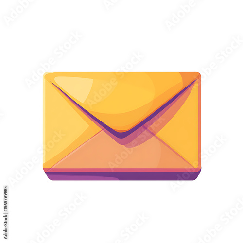 Envelope and Mail Symbol Vector Illustration