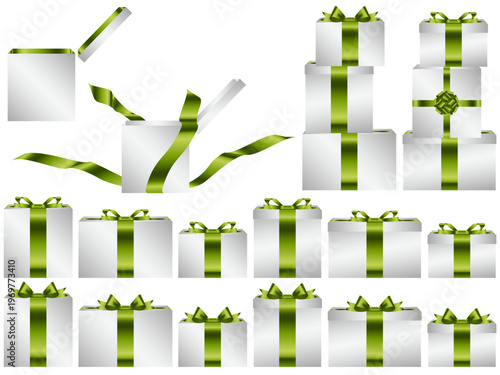 プレゼント箱横、m銀、4黄緑