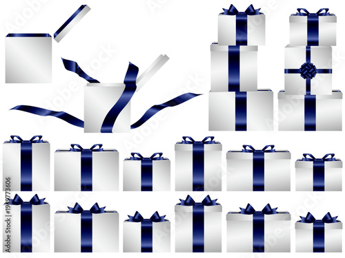 プレゼント箱横、m銀、14紺