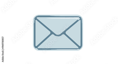 Envelope Icon: Digital Communication, Email Symbol