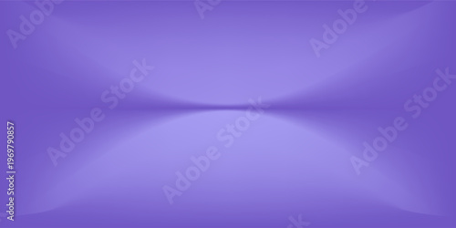 Abstract gradient podium background. Violet, purple and lilac empty 3d studio backdrop. Clean scene for product presentation mockup template. Vector illustration