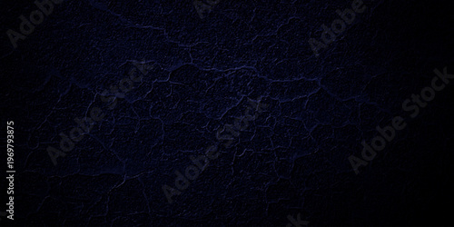 Dark Blue background with grunge backdrop texture, watercolor painted mottled blue background, colorful bright ink and watercolor textures on black paper background.