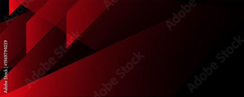 Abstract Black Background with Diagonal Red Lines. High-Tech Modern Geometric Design Backdrop for Gaming Presentation, Sports Brochure, Elegant Corporate Identity Graphics, and Technology Flyer Cover.