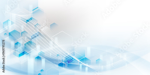 Abstract technology background, modern design vector illustration