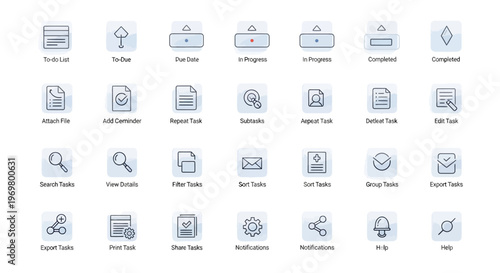 Set of business and finance icons for web design