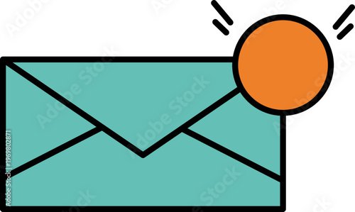 New Email Notification Alert Icon