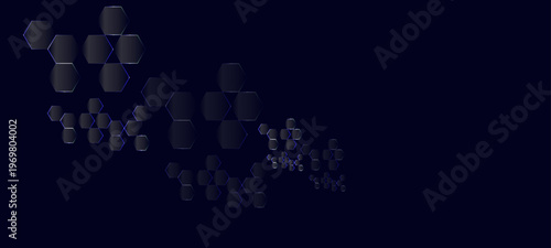Rectangular glossy glass button with smooth rounded corners on dark background. 3d render of a group of people