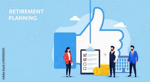 Happy retirement planning celebrating freedom and financial security in golden years