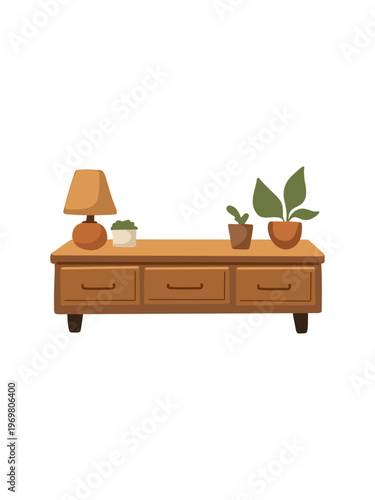 living room sideboard stylish boho furniture cozy interior design