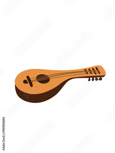 handcrafted lute musical instrument classical string