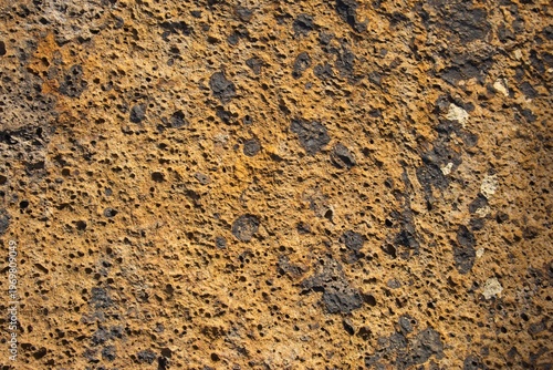 Porous Volcanic Rock Texture Background – Detailed Stone Surface Pattern