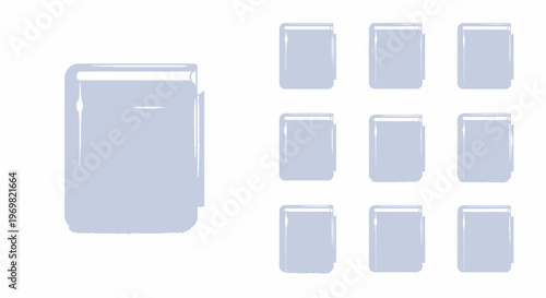 Stack of books, knowledge and education concept