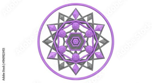 Geometric Mandala Design