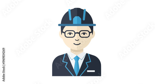 Businessman Wearing Virtual Reality.