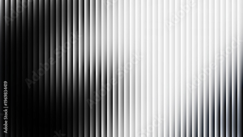 white and black modern ribbed glass texture background 