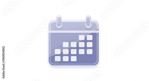 Calendar Icon, Schedule and Planning Concept