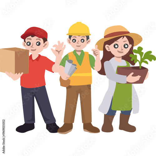 Labor Day Illustration