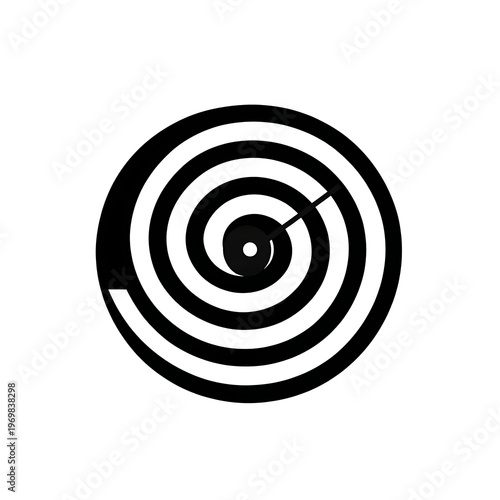 Precise Target Icon Vector Graphic Isolated