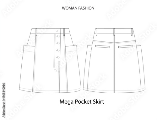 woman skirt collection