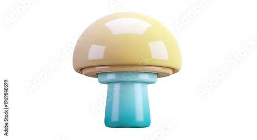 Stylized 3D Mushroom
