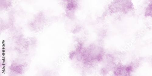 Canvas Print Watercolor pastel background hand painted aquarelle colorful stains on paper, abstract parole watercolor art hand paint on white background, lavender purple watercolor or abstract vintage background