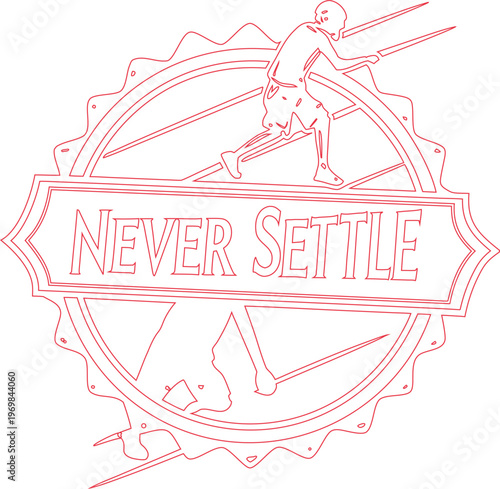 Dedicated Athlete Striving for Peak Performance and Uncompromising Personal Excellence