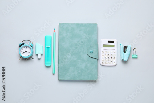 Different school stationery...