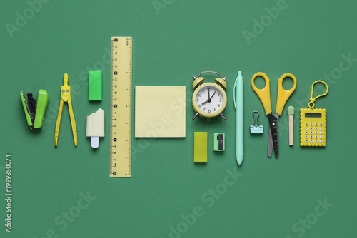 Different school stationery...