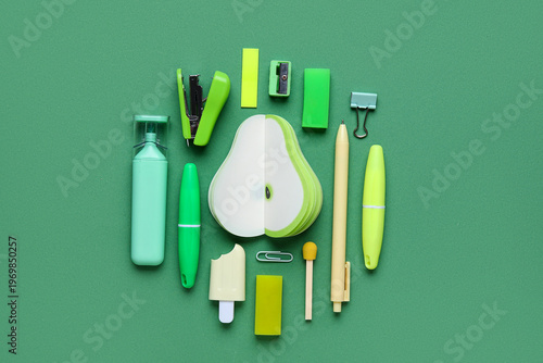 Different school stationery...