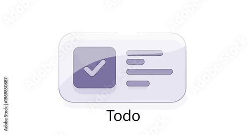 Todo list icon. Task management concept. Check mark.