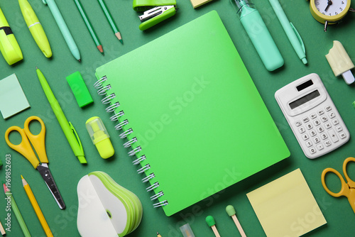 Different school stationery...