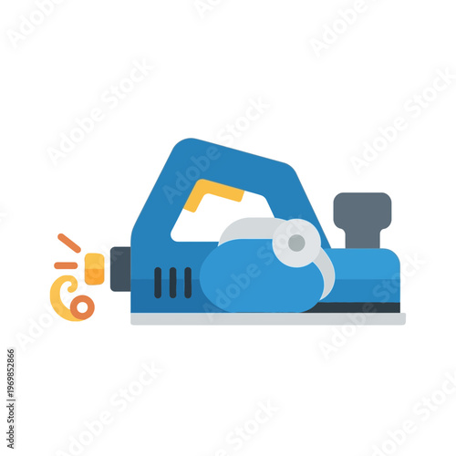 Electric Hand Planer Woodworking Power Tool.