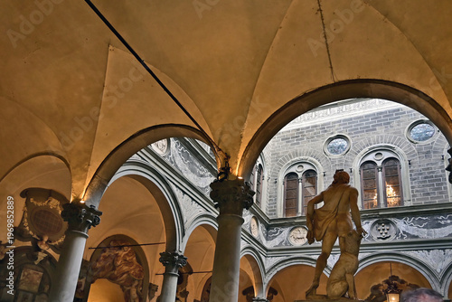 Foto Firenze, il palazzo Medici Riccardi, Toscana, Italia