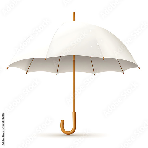 Weather Symbol Vector Illustration for Umbrella