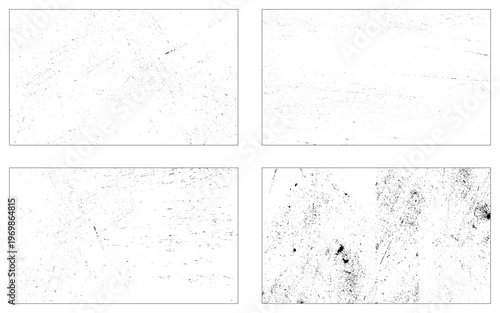 Vintage Dust Grain Overlay Collection. Rough Grunge Background Texture Pack