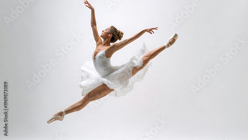 ballet dancer jumping