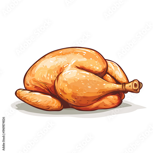 Poultry icon vector illustration isolated design