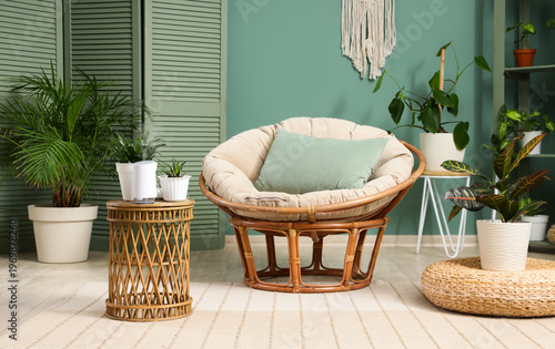Interior of living room wit...